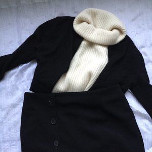BARNEYS | 100% Cashmere Cropped Cardigan XS